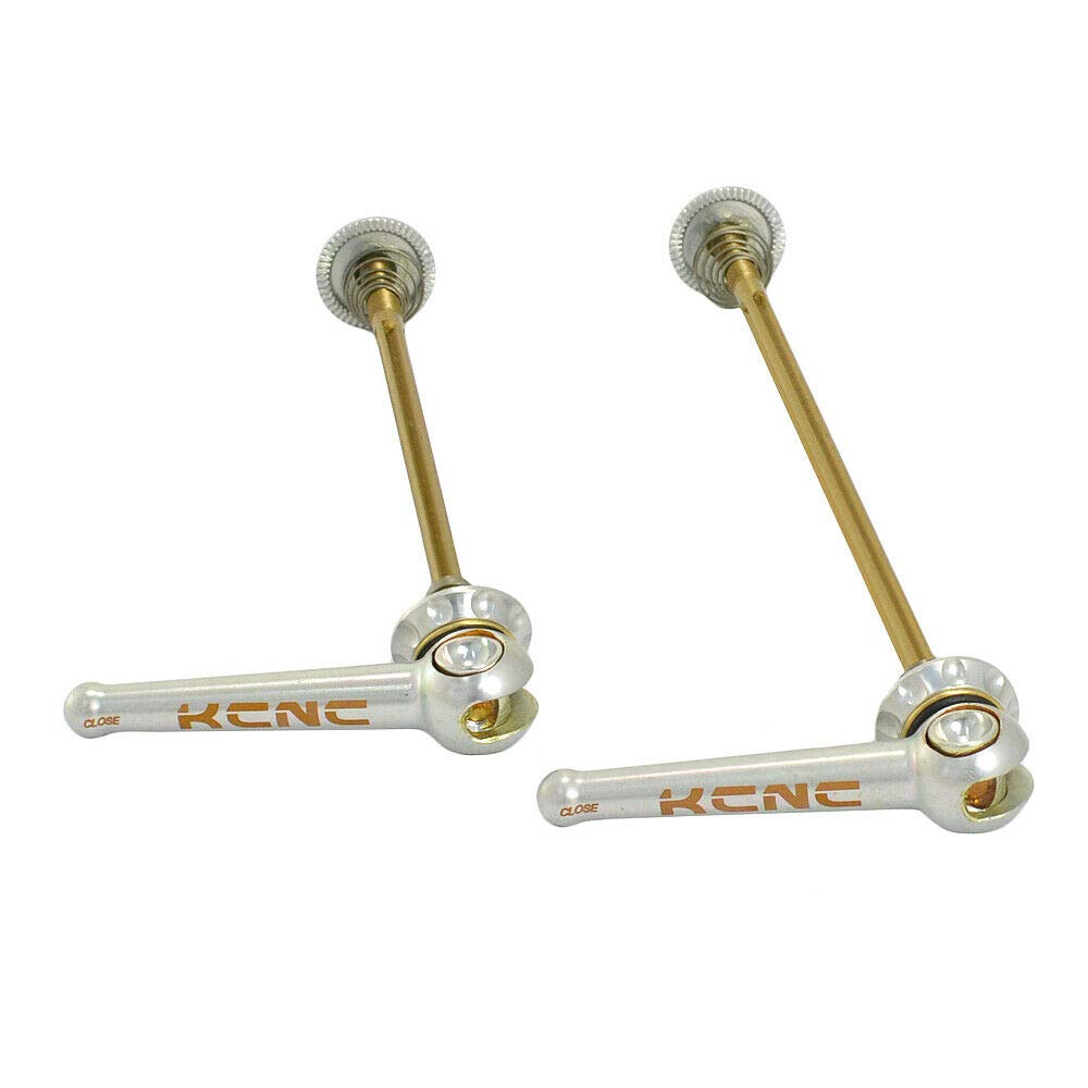 ハブ KCNC Grooving QR Road Titanium Axle Hub Skewer, Silver, KQR05-001S, SK2115 Amazon | KCNC Grooving QR Road Titanium Axle Hub Skewer, Silver